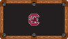 South Carolina Gamecocks 9 foot Custom Pool Table Felt