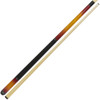 Dakota Pool Cue - Classic Sunburst Finish with Black Leather Stack Wrap