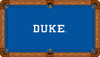Duke Blue Devils 9 foot Custom Pool Table Felt