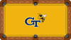 Georgia Tech Yellow Jackets 8 foot Custom Pool Table Felt