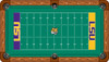 LSU Tigers 7 foot Custom Pool Table Felt