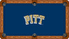 Pitt Panthers 7 foot Custom Pool Table Felt