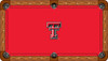 Texas Tech Red Raiders 8 foot Custom Pool Table Felt