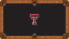 Texas Tech Red Raiders 9 foot Custom Pool Table Felt