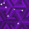 ArtScape Purple Triangles Pool Table Cloth