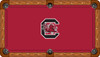 South Carolina Gamecocks 9 foot Custom Pool Table Felt