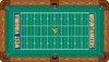 West Virginia Mountaineers 8 foot Custom Pool Table Felt