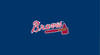 Atlanta Braves Pool Table Felt 8 foot table