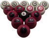 Alabama Crimson Tide Numbered Billiard Ball Set