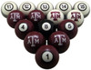 Texas A&M Aggies Numbered Billiard Ball Set