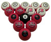 Utah Utes Numbered Billiard Ball Set