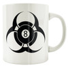 Biohazard 8-Ball Coffee Mug