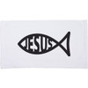 Jesus Plush Microfiber Velour Towel