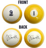 Custom Signature Billiard Ball Set