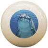 Custom Pool Cue Ball - Dolphin