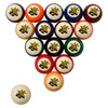 Wichita State Shockers Billiard Ball Set - Standard Colors