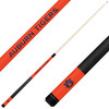 Auburn Tigers Custom Engraved Orange Billiard Cue - Blue