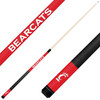 Cincinnati Bearcats Custom Engraved Red Billiard Cue - White