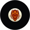 Red Devil Dragon Head 8 Ball