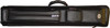 Black Hard Combo Pool Cue Case for 3 Butts, 5 Shafts