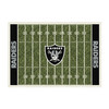 Las Vegas Raiders 6x8 ft Homefield Rug