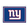 New York Giants 3 x 4 ft Area Rug