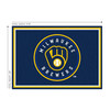 Milwaukee Brewers 3 x 4 ft Area Rug