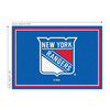 New York Rangers 3 x 4 ft Area Rug