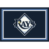 Tampa Bay Rays 4 x 6 ft Spirit Rug