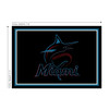 Miami Marlins 6 x 8 ft Spirit Rug