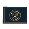 Milwaukee Brewers 8 x 11 ft Spirit Rug