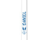 Personalized Boy Bunny 48" Kid's Junior White Pool Cue