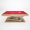 Skyscraper Modern Luxury Pool Table - Style - Original Wood