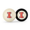 Illinois Fighting Illini Cue Ball & 8 Ball - Combo Pack