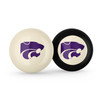 Kansas St. Wildcats Cue Ball & 8 Ball - Combo Pack