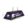 Kansas St. Wildcats 42” Spirit Billiard Lamp – Black Frame
