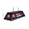 Texas A&M Aggies 42” Spirit Billiard Lamp – Black Frame