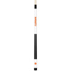 Clemson Tigers Custom Engraved White Billiard Cue - Orange