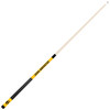 Iowa Hawkeyes Custom Engraved Yellow Billiard Cue - Black
