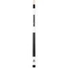 Purdue Boilermakers Custom Engraved White Billiard Cue - Black