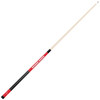 Wisconsin Badgers Custom Engraved Red Billiard Cue - White