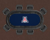 Arizona Wildcats 96" Texas Hold 'Em Game Table Felt