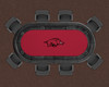 Arkansas Razorbacks 96" Texas Hold 'Em Game Table Felt