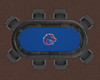 Boise St. Broncos 96" Texas Hold 'Em Game Table Felt