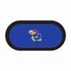 Kansas Jayhawks 96" Texas Hold 'Em Game Table Felt