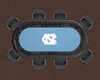 North Carolina Tar Heels 96" Texas Hold 'Em Game Table Felt