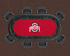 Ohio St. Buckeyes 96" Texas Hold 'Em Game Table Felt