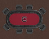 South Carolina Gamecocks 96" Texas Hold 'Em Game Table Felt