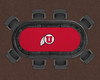 Utah Utes 96" Texas Hold 'Em Game Table Felt