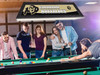 Colorado Buffaloes 42” Spirit Billiard Lamp – Black Frame